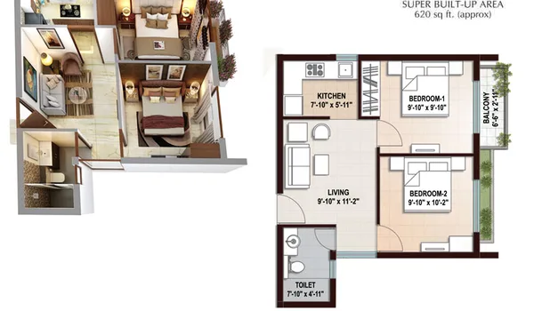 2 BHK Apartments for Sale in Medavakkam 2026